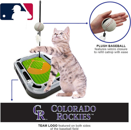 Cat Scratching Toy Baseball Field Cat Scratcher Toy